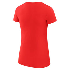 Texas Rangers G-III 4Her by Carl Banks Women's Super-Slim Fit Lightweight Love Graphic Team T-Shirt - Red - MLB Online