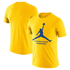 Golden State Warriors Essential Jumpman T-Shirt for sale Gold | Nike US