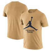 New Orleans Pelicans Essential Jumpman T-Shirt Gold | Nike online