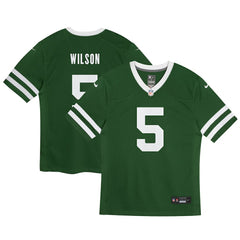 Nike Garrett Wilson New York Jets Preschool Game Jersey Legacy Green