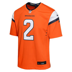 Nike Patrick Surtain II Denver Broncos Youth Game Jersey Orange