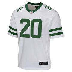 Nike Breece Hall New York Jets Youth Game Jersey White