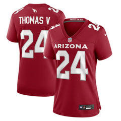 Nike Starling Thomas V Arizona Cardinals Women's Team Game Jersey Cardinal