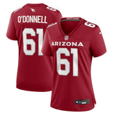 Nike Carter O'Donnell Arizona Cardinals Women's Team Game Jersey Cardinal