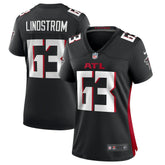 Nike Chris Lindstrom Atlanta Falcons Women's Team Game Jersey Black