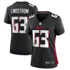 Nike Chris Lindstrom Atlanta Falcons Women's Team Game Jersey Black