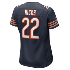 Nike Elijah Hicks Chicago Bears Women's Team Game Jersey Navy