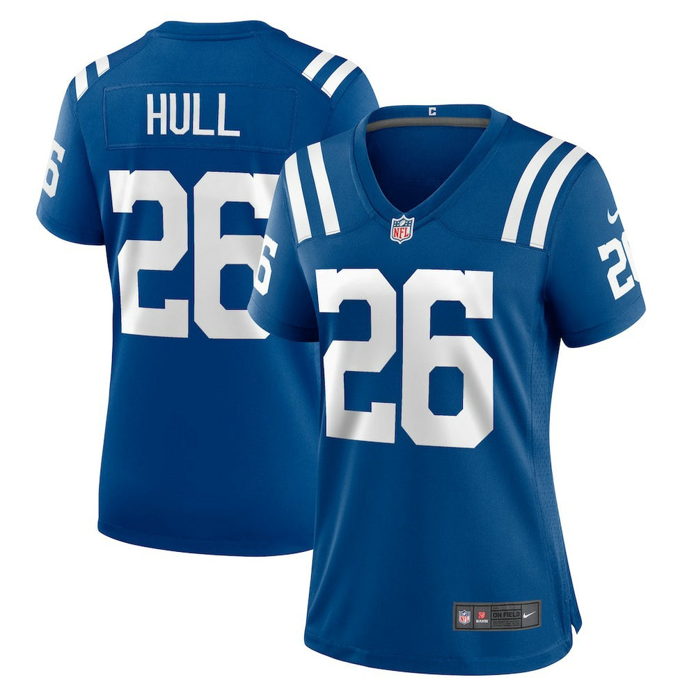 Nike Evan Hull Indianapolis Colts Women's Team Game Jersey Royal