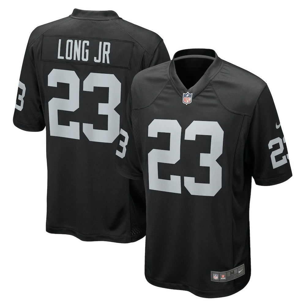 Nike David Long Jr. Las Vegas Raiders Team Game Jersey Black