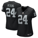 Nike Marcus Peters Las Vegas Raiders Women's Team Game Jersey Black