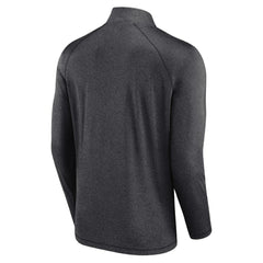 Chicago White Sox Profile Big & Tall Raglan Quarter-Zip Top - Black - MLB Lifestyle