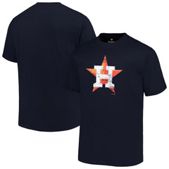 Houston Astros Profile Big & Tall Primary Logo T-Shirt - Navy - MLB Sale