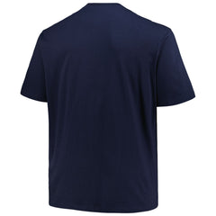 Milwaukee Brewers Profile Big & Tall Primary Logo T-Shirt - Navy - MLB Discount