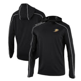 Anaheim Ducks Columbia Omni-Wick Shotgun Long Sleeve Hoodie T-Shirt - Black - NHL 200629165