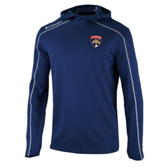 Florida Panthers Columbia Omni-Wick Shotgun Long Sleeve Hoodie T-Shirt - Navy - NHL 200629175