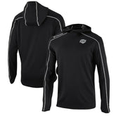 Los Angeles Kings Columbia Omni-Wick Shotgun Long Sleeve Hoodie T-Shirt - Black - NHL 200629176