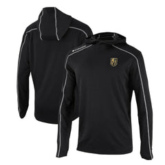 Vegas Golden Knights Columbia Omni-Wick Shotgun Long Sleeve Hoodie T-Shirt - Black - NHL 200629188