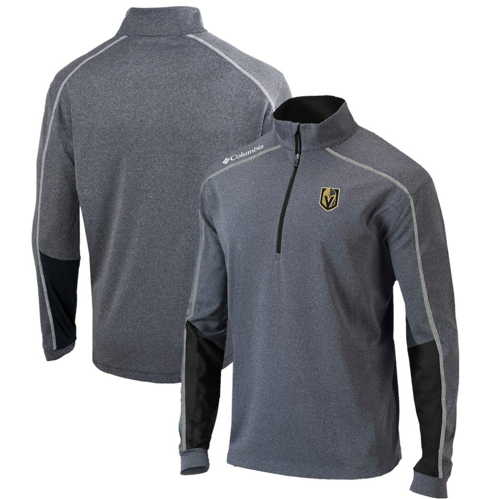 Vegas Golden Knights Columbia Omni-Wick Shotgun 2.0 Quarter-Zip Pullover Top - Gray/Black - NHL 200629213