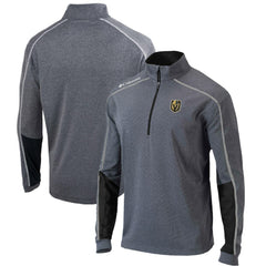 Vegas Golden Knights Columbia Omni-Wick Shotgun 2.0 Quarter-Zip Pullover Top - Gray/Black - NHL 200629213