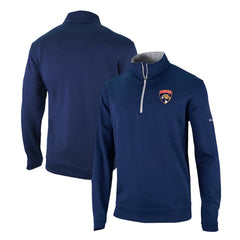 Florida Panthers Columbia Omni-Wick Wickhams Hills Half-Zip Pullover Top - Navy - NHL 200629235