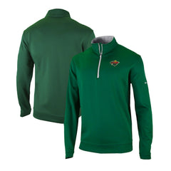 Minnesota Wild Columbia Omni-Wick Wickhams Hills Half-Zip Pullover Top - Green - NHL 200629239