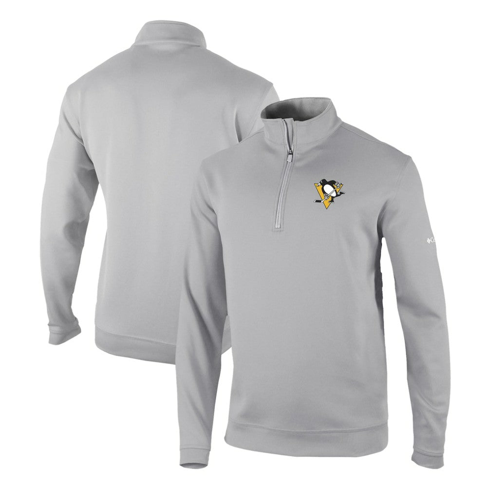 Pittsburgh Penguins Columbia Omni-Wick Wickhams Hills Half-Zip Pullover Top - Gray - NHL 200629251