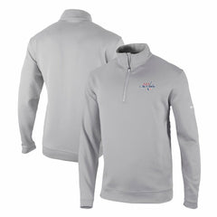 Washington Capitals Columbia Omni-Wick Wickhams Hills Half-Zip Pullover Top - Gray - NHL 200629264