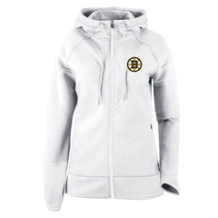 Boston Bruins Columbia Women's Omni-Wick Pack It Up Full-Zip Jacket - White - NHL 200629392
