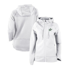 Dallas Stars Columbia Women's Omni-Wick Pack It Up Full-Zip Jacket - White - NHL 200629398
