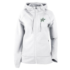 Dallas Stars Columbia Women's Omni-Wick Pack It Up Full-Zip Jacket - White - NHL 200629398