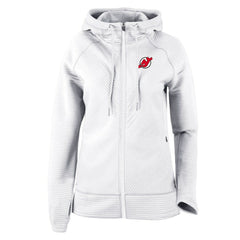 New Jersey Devils Columbia Women's Omni-Wick Pack It Up Full-Zip Jacket - White - NHL 200629404