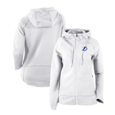Tampa Bay Lightning Columbia Women's Omni-Wick Pack It Up Full-Zip Jacket - White - NHL 200629412
