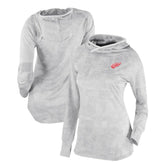 Detroit Red Wings Columbia Women's Omni-Wick Sunday Ball Pullover Hoodie - White - NHL 200629424