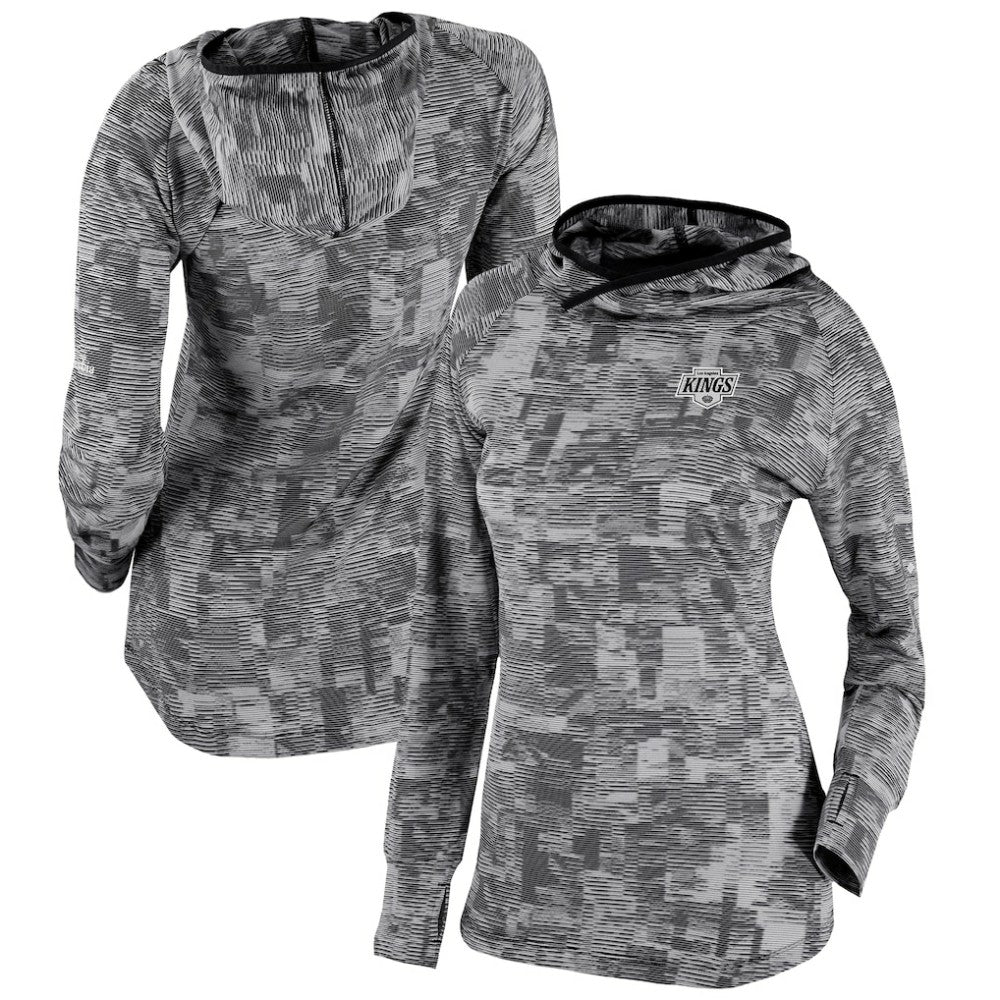 Los Angeles Kings Columbia Women's Omni-Wick Sunday Ball Pullover Hoodie - Black - NHL 200629426