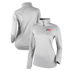 Carolina Hurricanes Columbia Women's Omni-Wick Shotgun 2.0 Quarter-Zip Pullover Top - White - NHL 200629444
