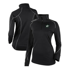 Dallas Stars Columbia Women's Omni-Wick Shotgun 2.0 Quarter-Zip Pullover Top - Black - NHL 200629448