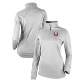 New York Islanders Columbia Women's Omni-Wick Shotgun 2.0 Quarter-Zip Pullover Top - White - NHL 200629455