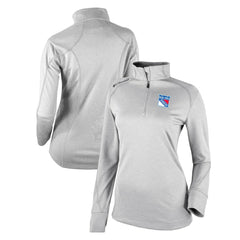 New York Rangers Columbia Women's Omni-Wick Shotgun 2.0 Quarter-Zip Pullover Top - White - NHL 200629456