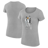 Chicago White Sox G-III 4Her by Carl Banks Women's Super-Slim Fit Lightweight Baseball Girls T-Shirt - Heather Gray - MLB Online
