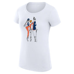 Detroit Tigers G-III 4Her by Carl Banks Women's Super-Slim Fit Lightweight Baseball Girls T-Shirt - White - MLB Online