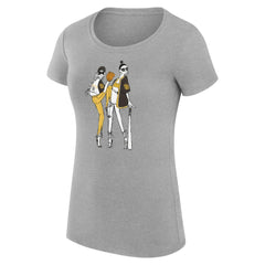 San Diego Padres G-III 4Her by Carl Banks Women's Super-Slim Fit Lightweight Baseball Girls T-Shirt - Heather Gray - MLB Online