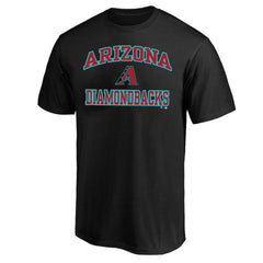 Arizona Diamondbacks Profile Big & Tall Heart & Soul T-Shirt - Black - MLB on Sale