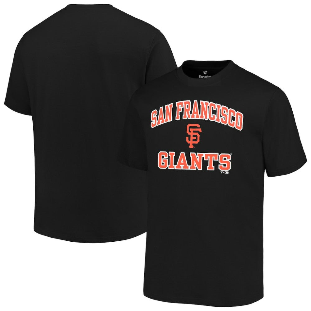San Francisco Giants Profile Big & Tall Heart & Soul T-Shirt - Black - MLB Lifestyle