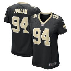 Nike Cameron Jordan New Orleans Saints Women's Team Game Jersey Black