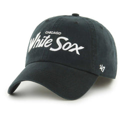 Chicago White Sox '47 Crosstown Classic Franchise Fitted Hat - Black - 47 brand Lifestyle