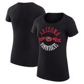 Arizona Diamondbacks G-III 4Her by Carl Banks Women's Super-Slim Fit Lightweight City Graphic T-Shirt - Black - MLB on Sale