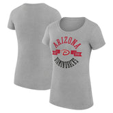 Arizona Diamondbacks G-III 4Her by Carl Banks Women's Super-Slim Fit Lightweight City Graphic T-Shirt - Heather Gray - MLB Discount