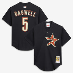 Jeff Bagwell Houston Astros Mitchell & Ness Authentic Batting Practice Jersey - Black - Mitchell & Ness Online