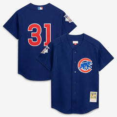Greg Maddux Chicago Cubs Mitchell & Ness Cooperstown Collection 2005 Batting Practice Jersey - Royal - Mitchell & Ness Online