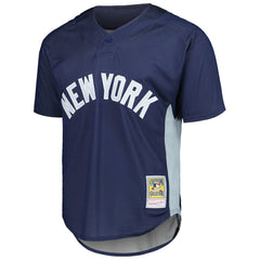 Mariano Rivera New York Yankees Mitchell & Ness Authentic Batting Practice Jersey - Navy - New Era on Sale